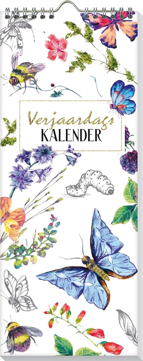 SnelShoppen - Verjaardagskalender - Persoonlijke verjaardagsplanner - Wanddecoratie - 30x40 cm - Kleurrijk - Ideaal voor thuis, op kantoor of als cade