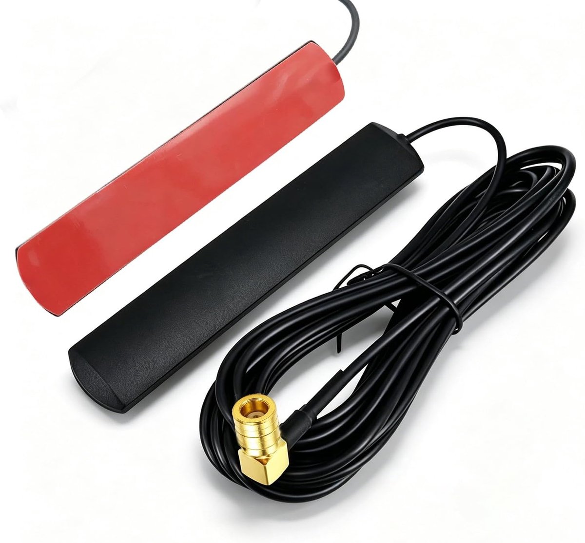 DAB-antenne voor auto met SMB-aansluiting, 3 meter kabel, windbeschermingskraan antenne voor DAB/DAB+-ontvangst, met - ShopVlot