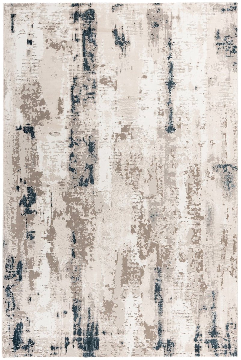 Dutch XXL Hoogpolig Vloerkleed | Tapijt | Peones | Verweerd | Aqua | 120x170 cm