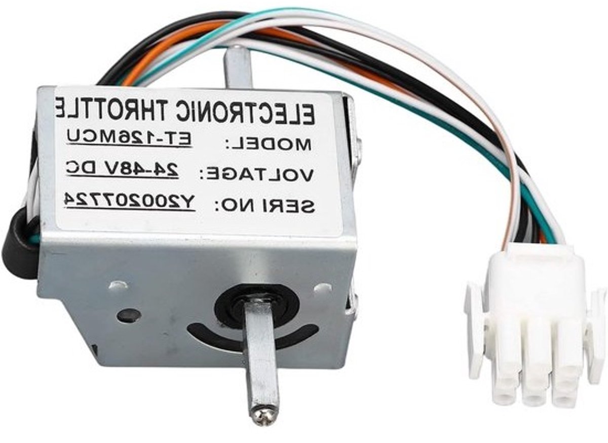 Elektronische Gasklep, ET126 MCU Precisie Controle 24 tot 48V DC - Vervanging voor Heftruck, Stapelaar en Palletwagen