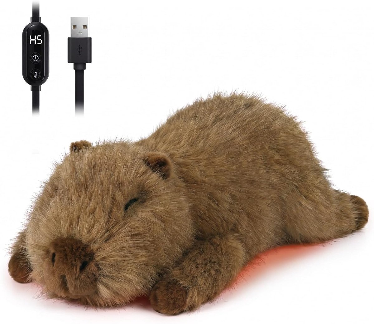 Knuffeldeken met automatische uitschakeling, elektrisch verwarmingskussen, USB voor menstruatie