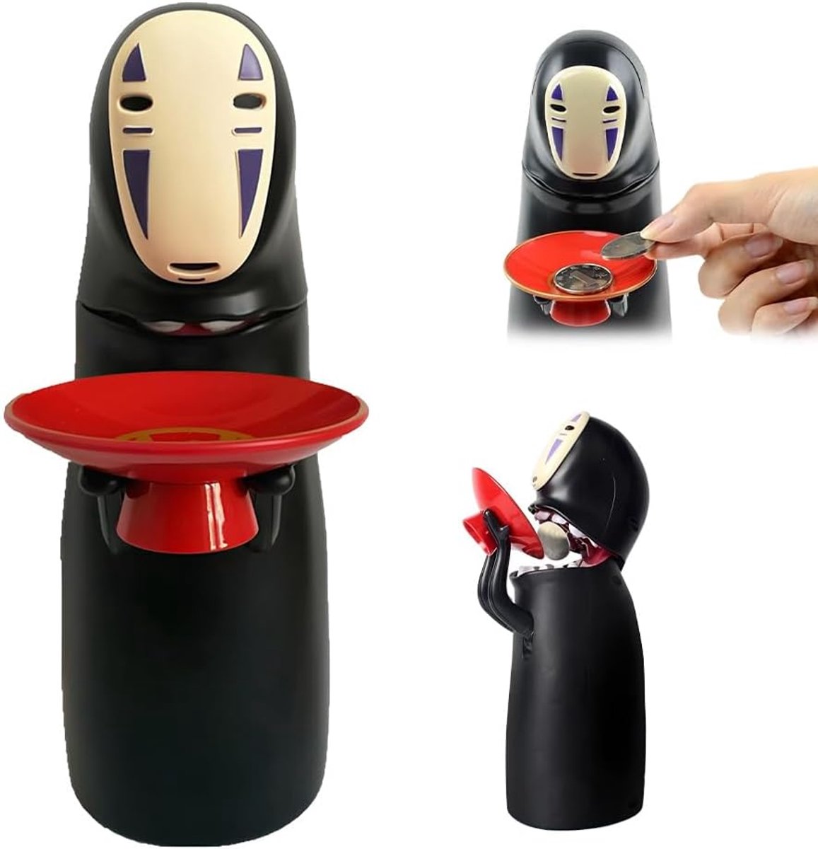Spaarpot voor heren zonder gezicht, anime spaarpot kinderen