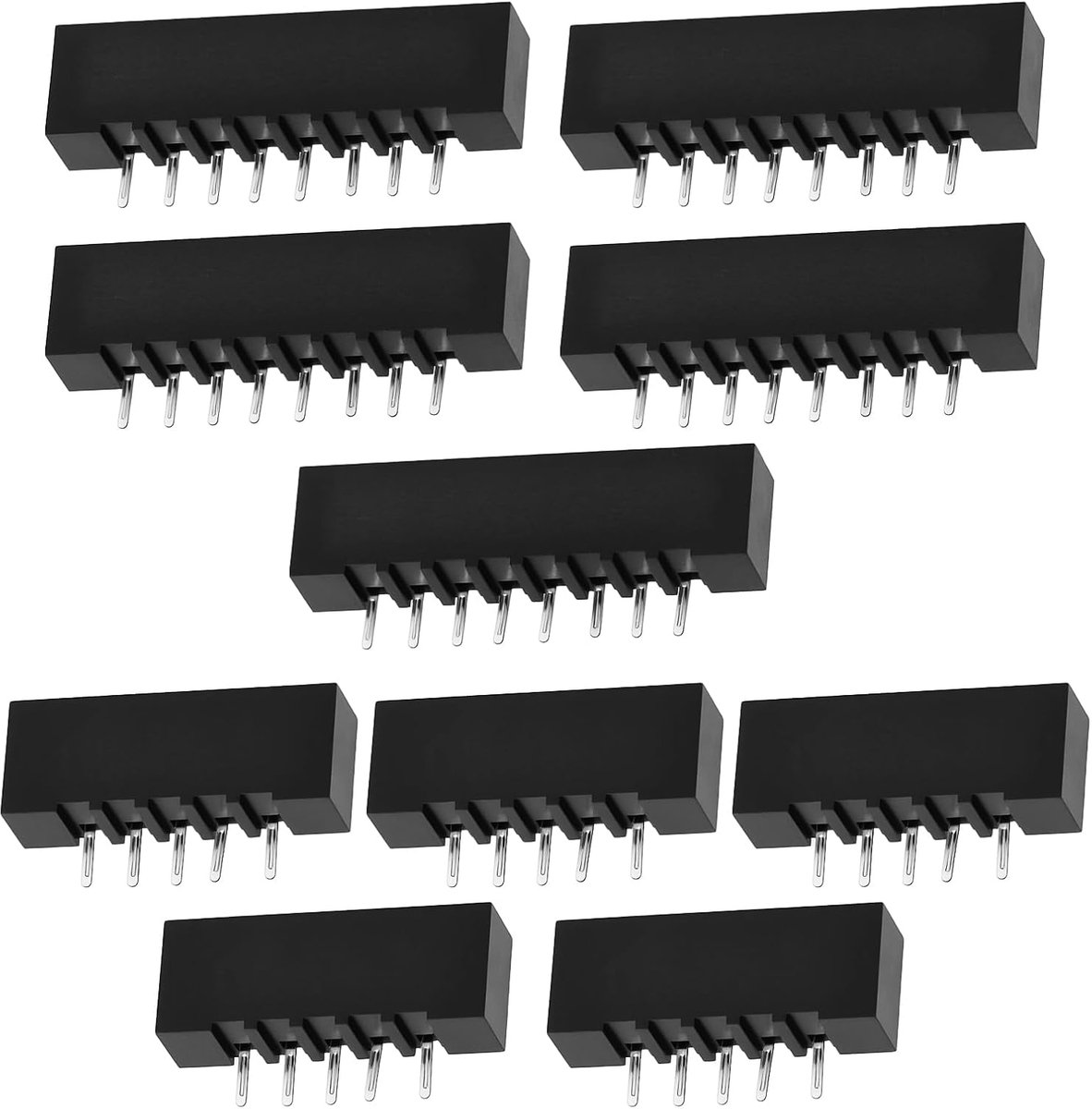 5 Sets Membraan Connector Sockets 2.54mm 5 Pin 8 Pin Compatibel met Sinclair ZX Spectrum ZX81 - ShopVlot
