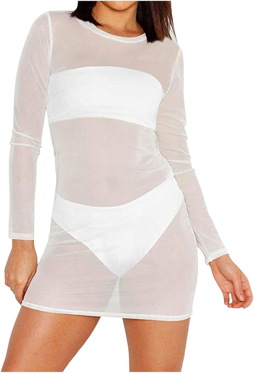 Lingerie sexy dames kant transparant chic elegant set babydoll open rug verleiding Valentijnsdag A314