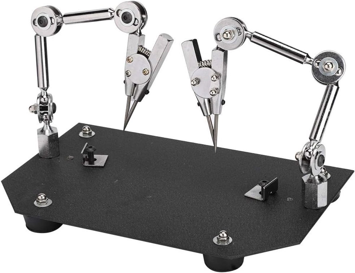 Hulp bij Solderen met Flexibele Armen en Klemmen voor Precisiewerk en Juweelreparatie, Ideaal voor Elektronica en Hobbyprojecten