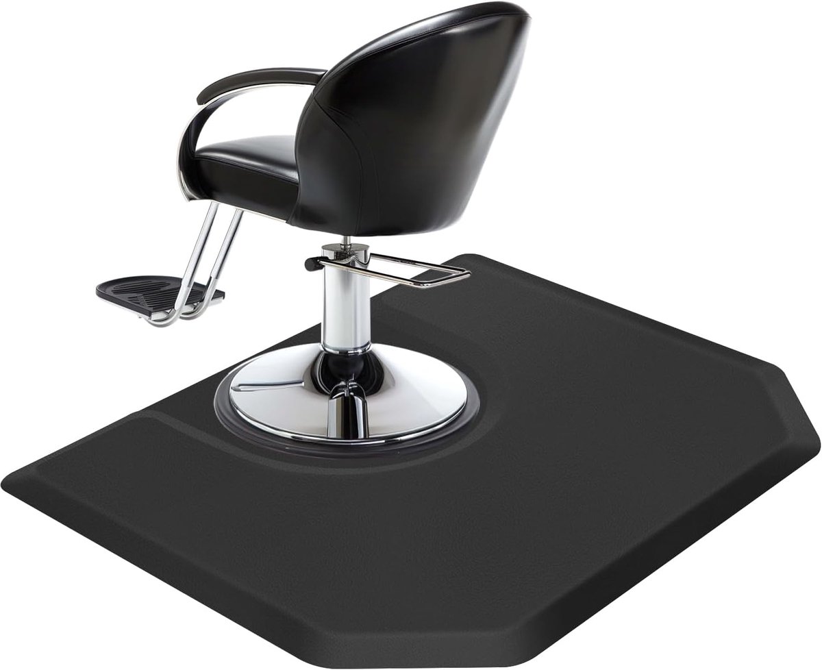 Salon vloer mat 4 x 5FT - dik polygonen materiaal - anti-vermoeidheid - comfortabel werken voor kappers - ShopVlot