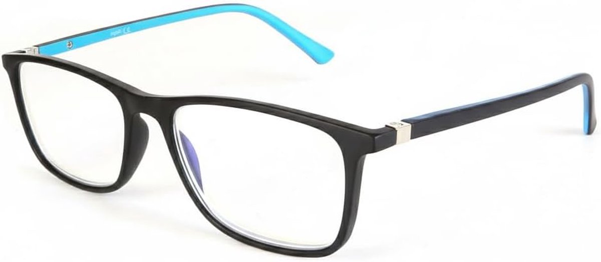 Lightweight and flexible CP anti-reflex reading glasses – robust frame, high wearing comfort for men FS9160 – - ShopVlot