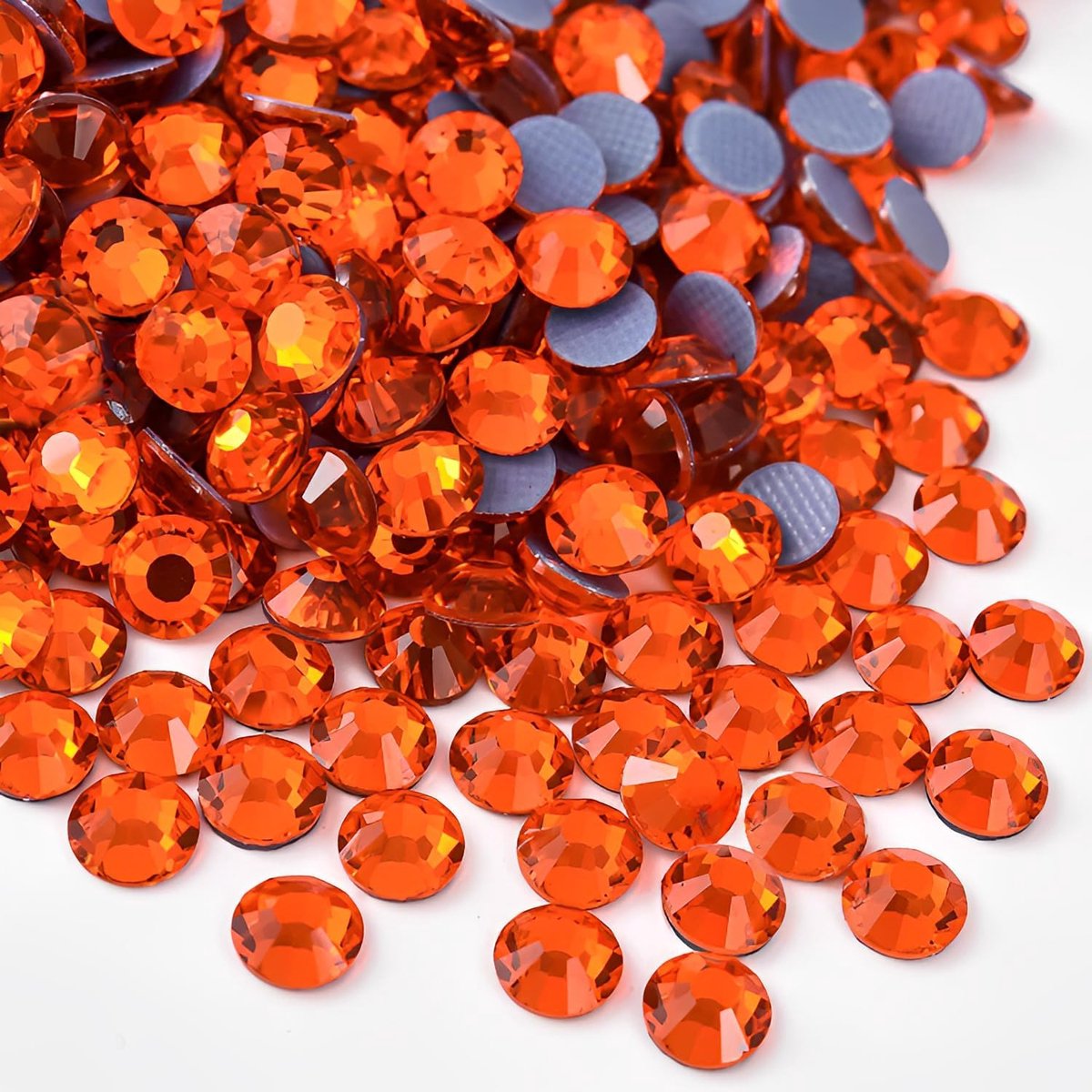 Hotfix Steentjes platte achterkant kristal edelstenen SS16 4mm