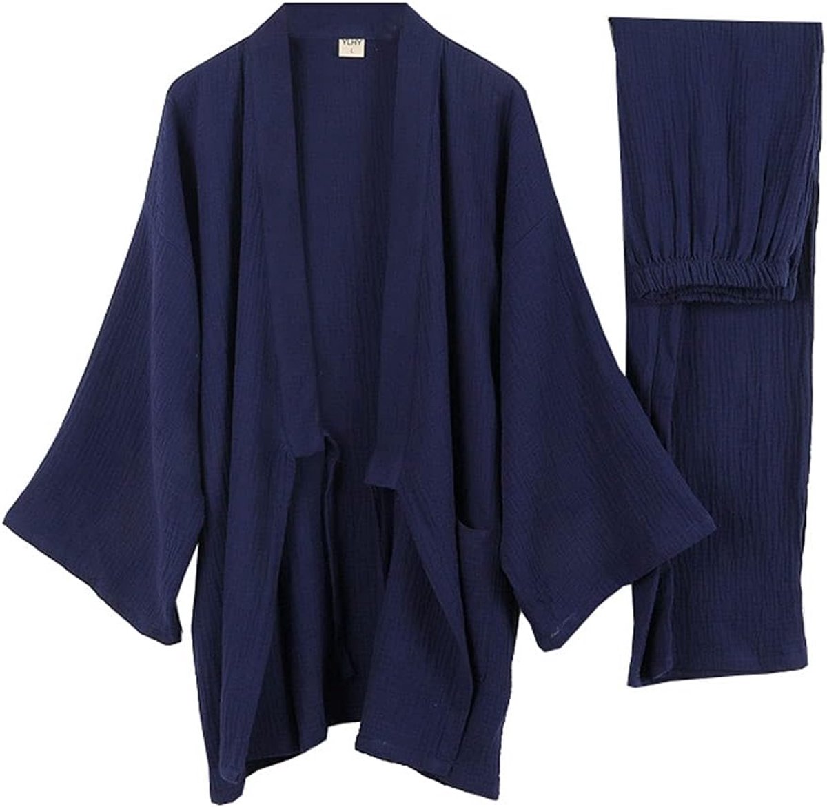 Kimono heren nachtkleding casual pyjama