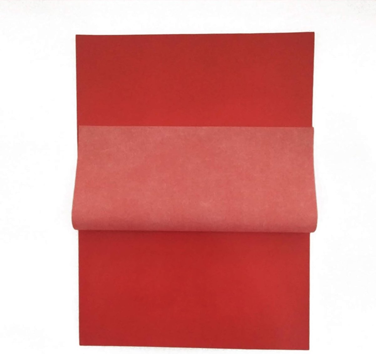100 vellen rood carbonpapier voor kopiëren | Hoogwaardige transferpapier voor kunstenaars en hobbyisten
