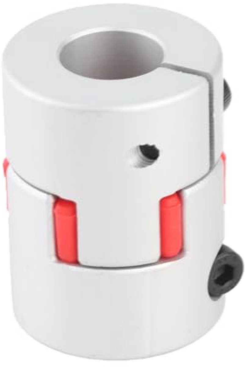 Spinnenkoppelingen D25 L30, Walfront elastische koppeling, aspruim, voor stappenmotor, 1 stuk (10 mm-12 mm)