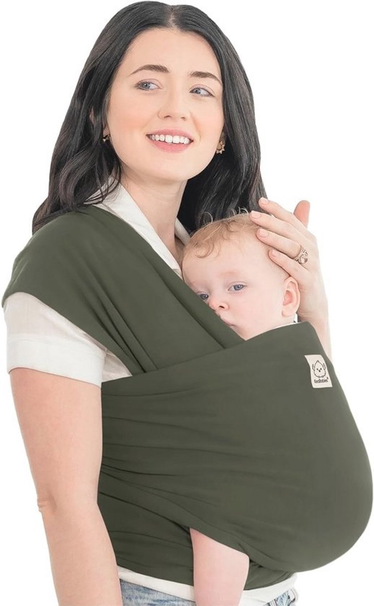 Ademende baby draagzak - geschikt voor pasgeborenen en peuters - handsfree draagdoek voor comfortabel dragen