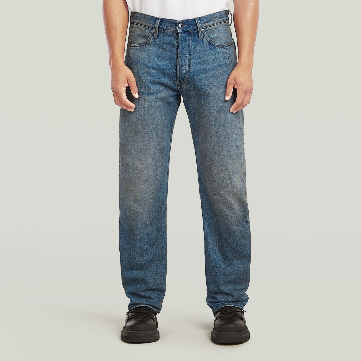 G-star Contor 3d Regular Fit Spijkerbroek 32 32 Man Goud