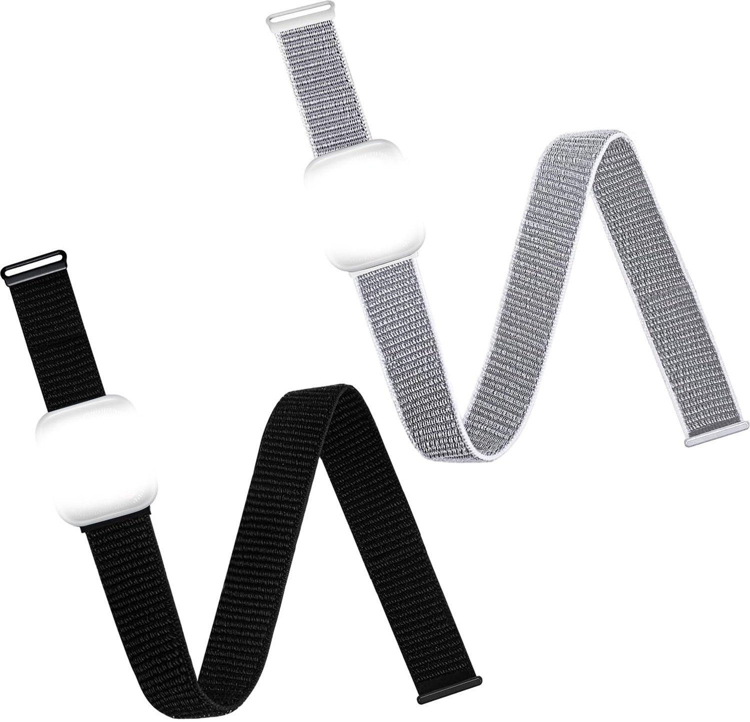 sportarmband 2 stuks - nylon - compatibel met Apple Watch 49/46/45/44/42/41/40/38 mm - ideaal voor joggen - ServiceTopper