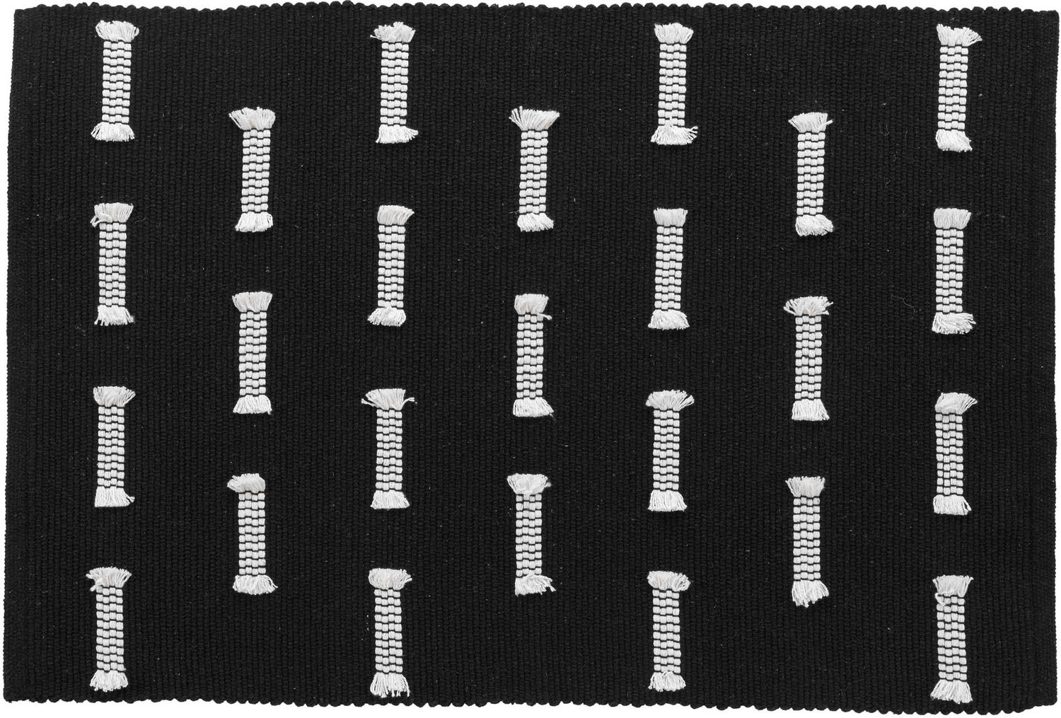 Douceur d'intérieur - Katoenen vloerkleed JULINE, platgeweven, 50 x 80 cm