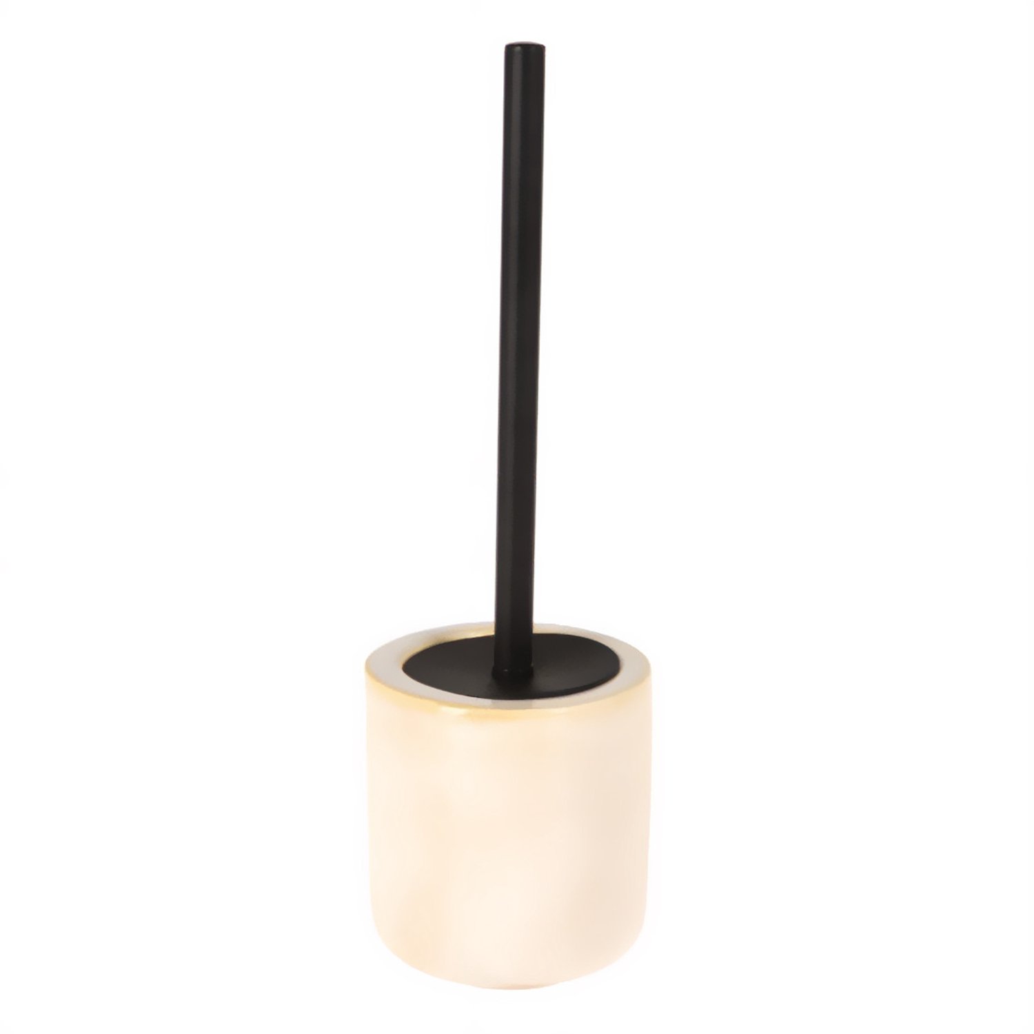 Bathroom Solutions - Keramische wc-borstel, Ø 11,5 cm - beige