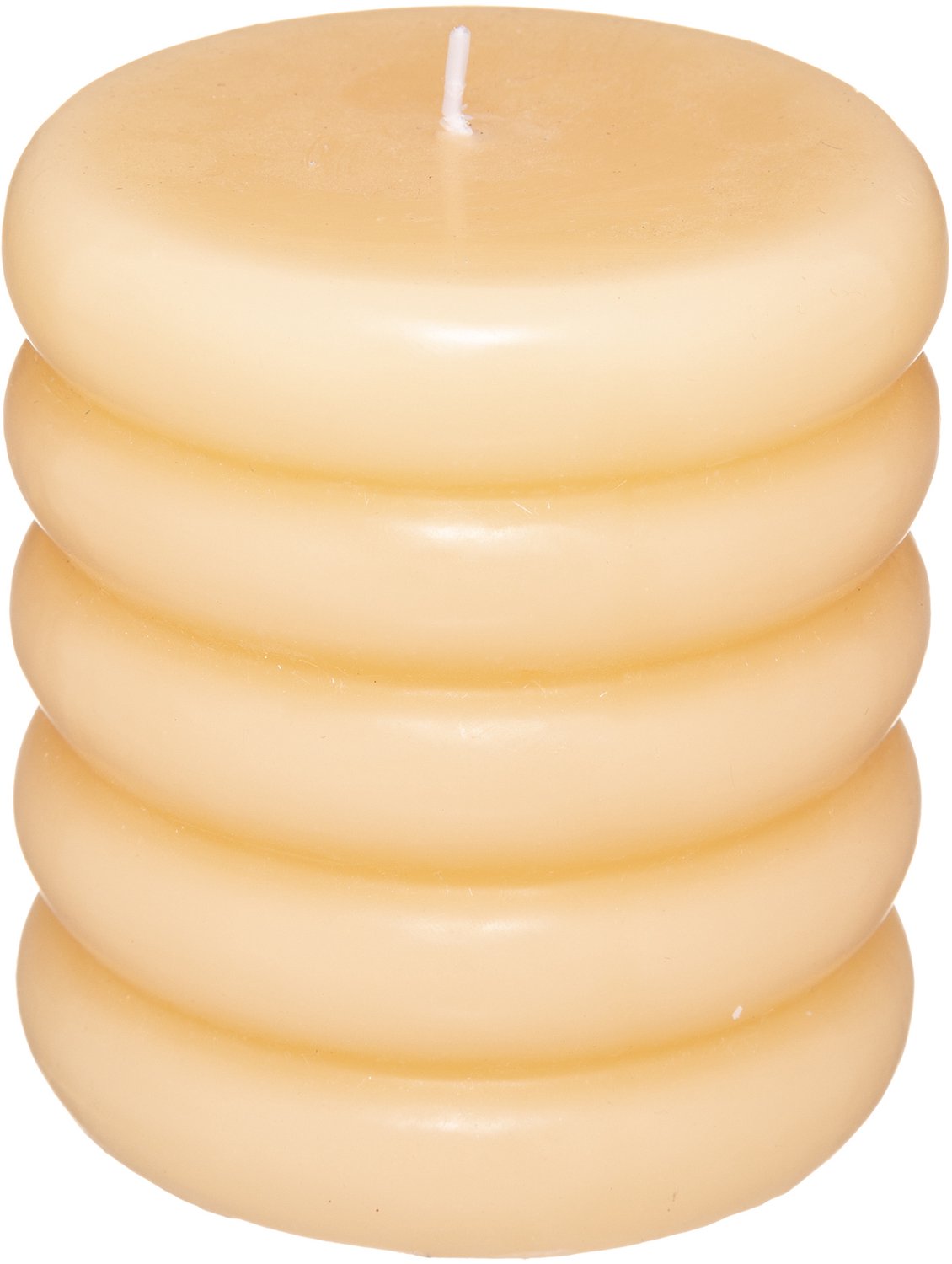 Atmosphera Decoratieve kaars VIBES, geurloos, Ø 9,5 cm Perzik