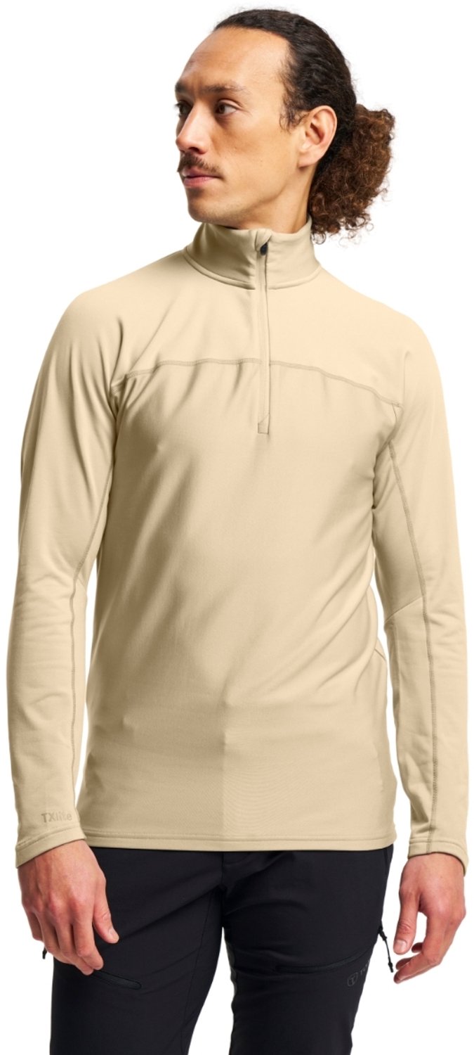 Tenson Mens Txlite Base Half Zip Grijs