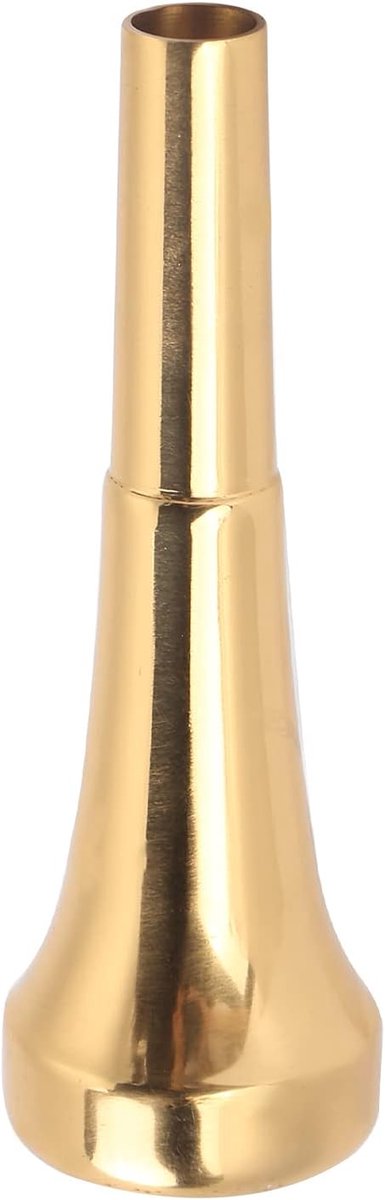 Brass Gold Trumpet Mouthpiece Bright Tone Trumpet Accessories 3C 5C 7C for Beginners and Professionals(3C) - ShopVlot