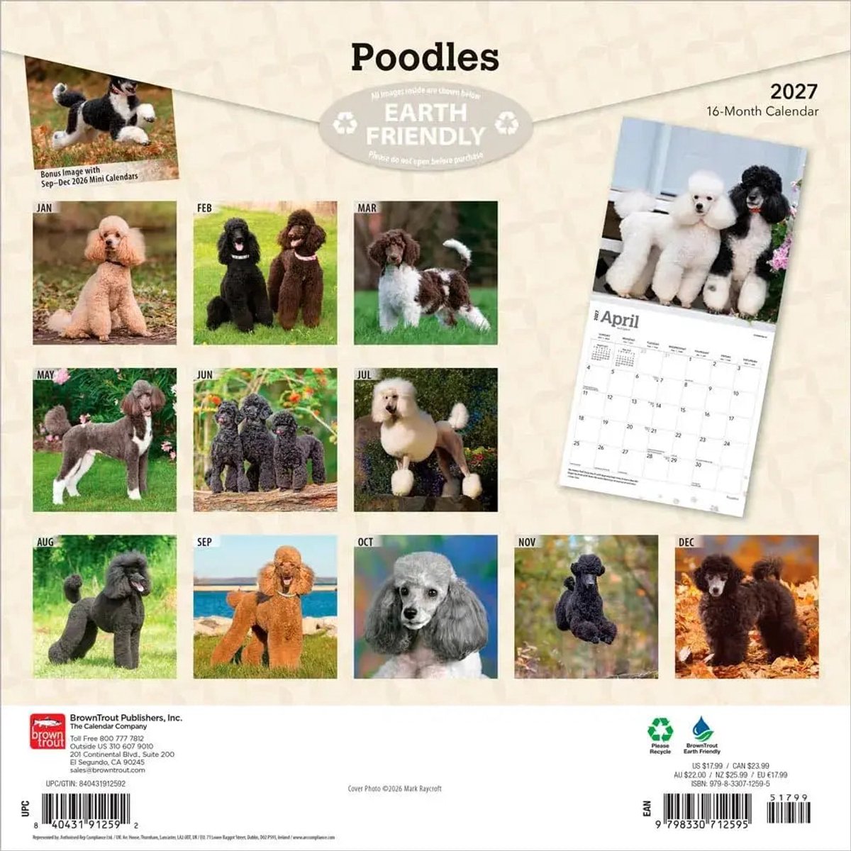Poedel Kalender 2027