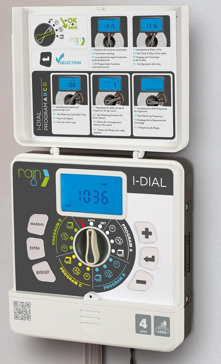 Rain I-Dial 8 stations, 24 V AC - ShopVlot