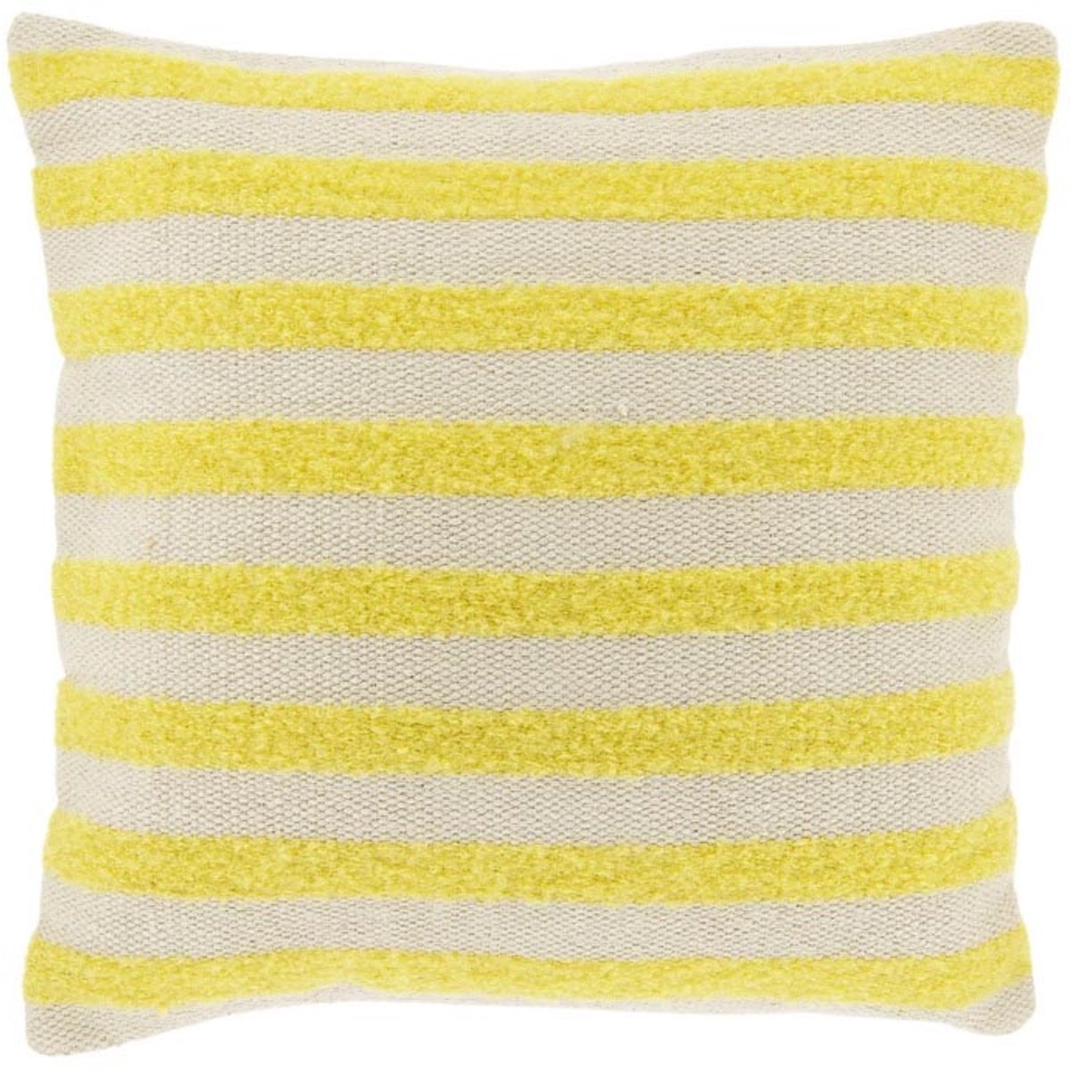 Unique Living Sierkussen Stella Lemon Yellow -45x45cm Geel
