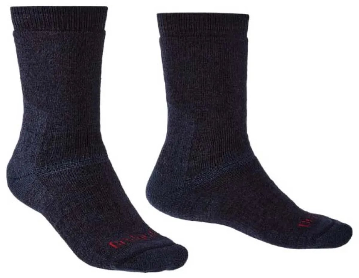 Bridgedale Unisex Wandelsokken Heavyweight Zwart Blauw