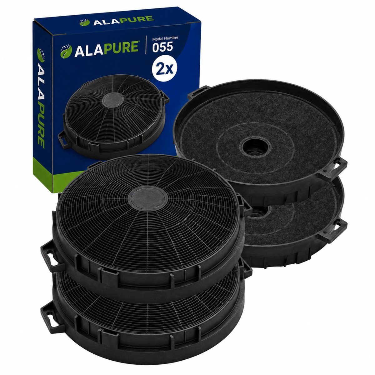 2x Koolstoffilter voor Galvamet X39.C90 / X37.C90 / X36.90 / X37.90