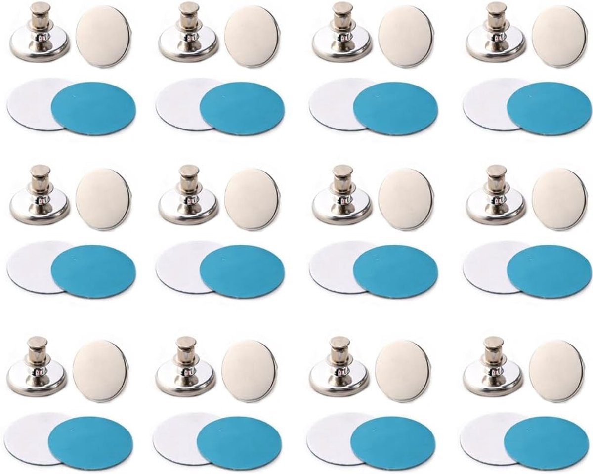 Magnetische Gordijnhaken - 24 Paar Gordijnhouders voor een Stijlvolle Interieurdecoratie