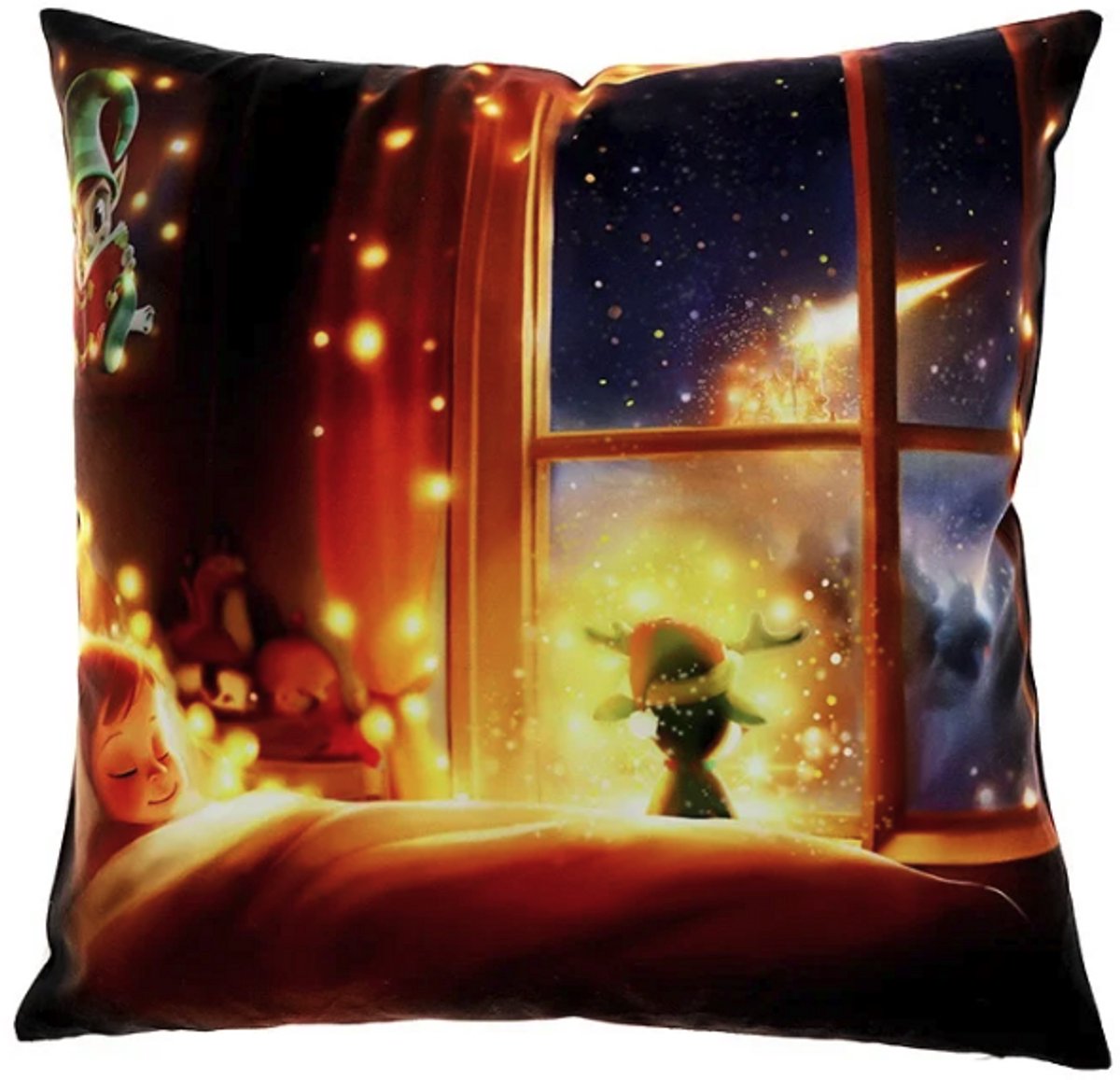Unique Living Sierkussen Natale Dessin 6 - 45x45cm Multikleur
