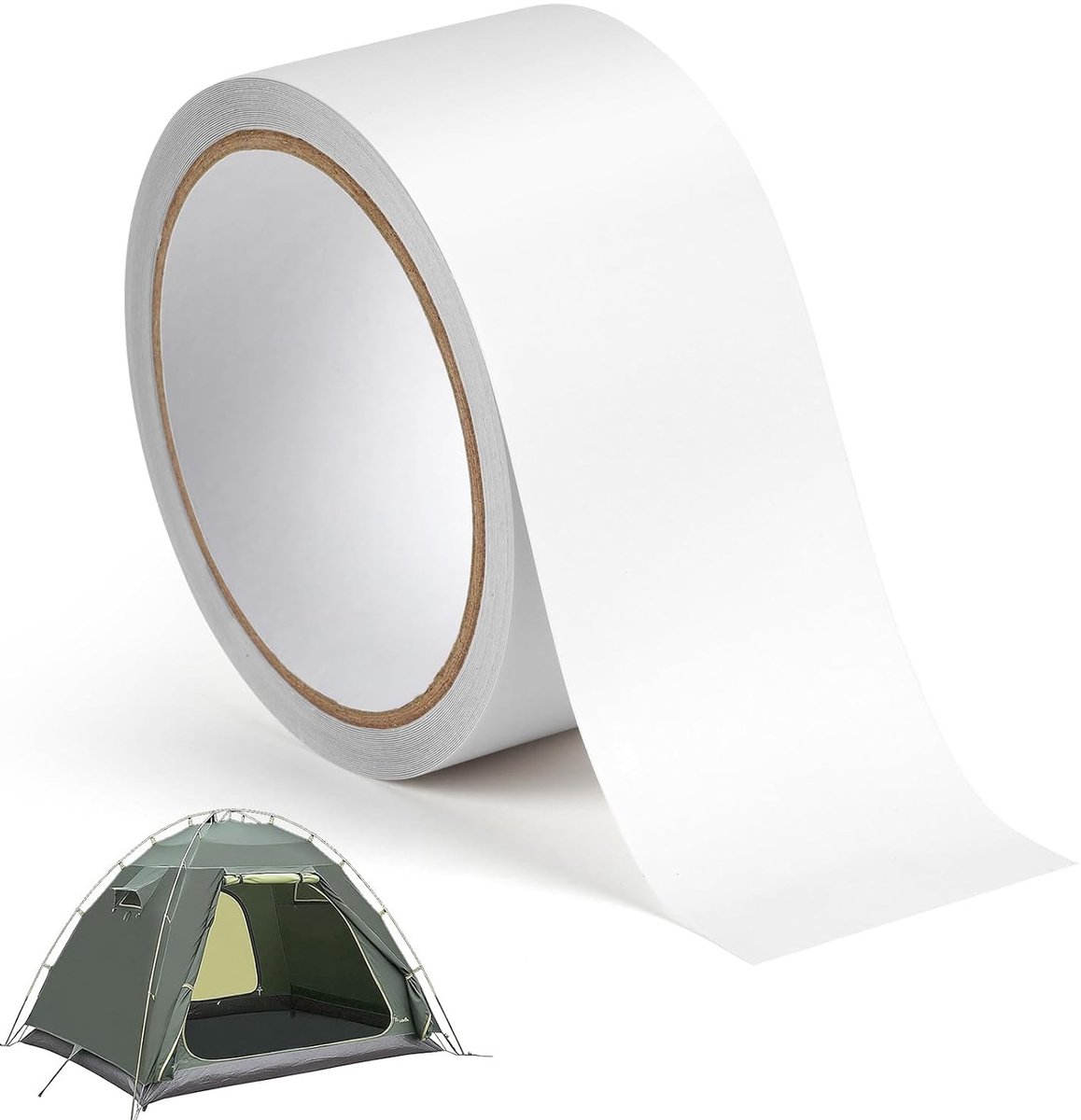 Zware Waterdichte Tent Reparatietape, 5cm x 7m, Onzichtbare Plakband voor Tent, Zeil en Canvas, Ideaal voor Herstel van Scheuren en Beschadigingen