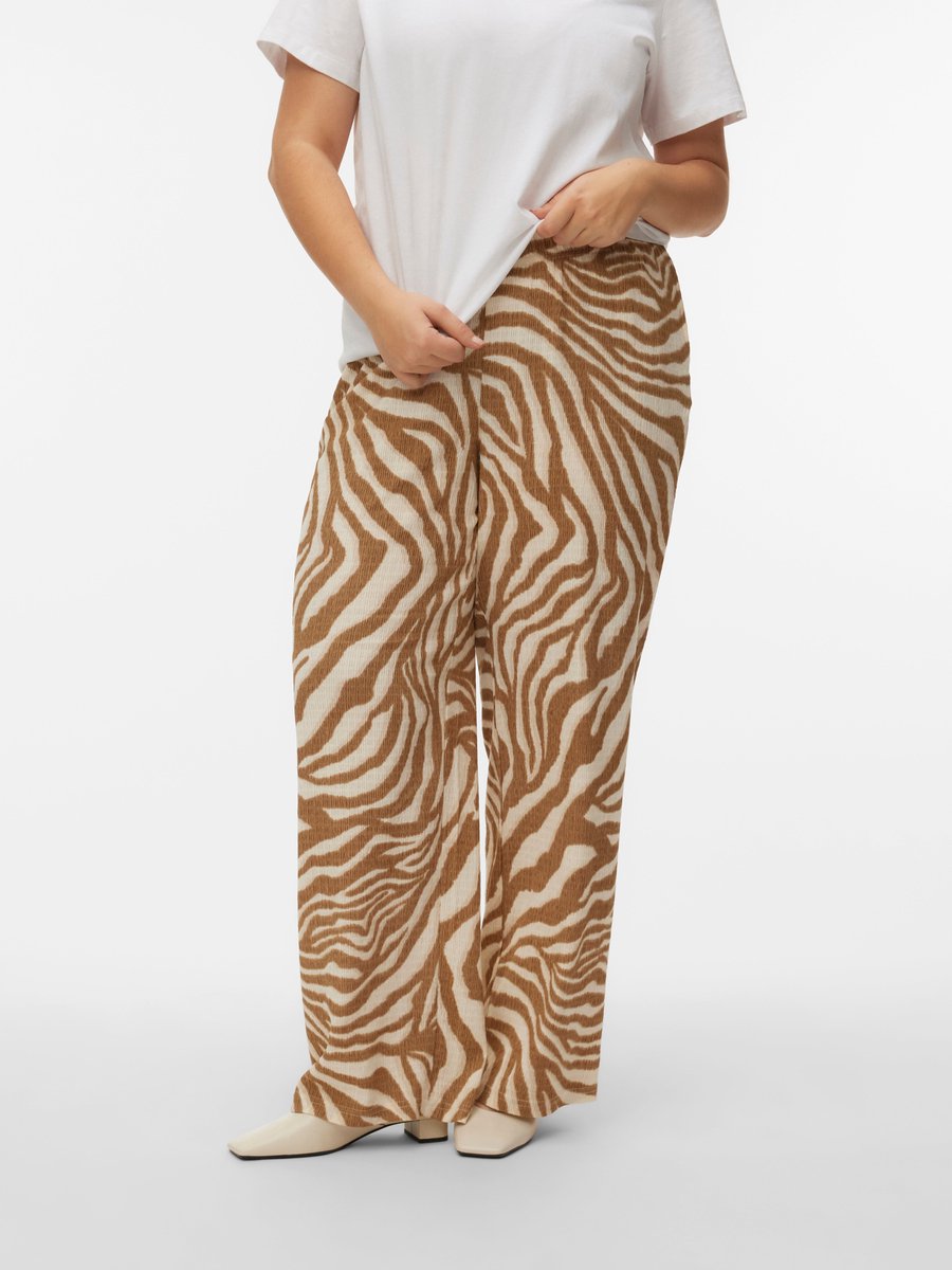 VERO MODA curve eco wijde broek