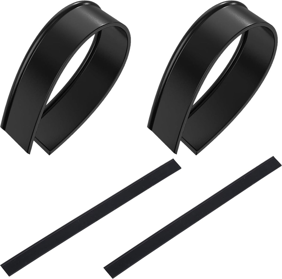 Vervangende Wisserrubber Bladen 280 mm, Set van 4, Geschikt voor Kärcher Raamzuigers WV1, WV2, WV5, WV50, WV55, WV60, WV75, Hoge Kwaliteit en Duurzaam