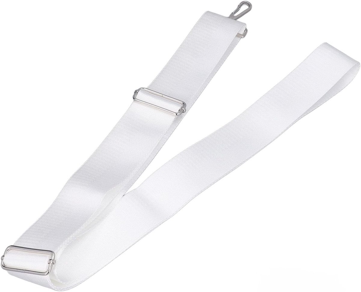 Verstelbare Tennisnet Band met RVS Gesp, Hoogte Instelbare Netstraps, Ideaal voor Tennisuitrusting en Training