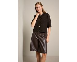 LolaLiza Vest N Clemi 04101463 3720 Brown Dark Chocolate Dames Maat - XL