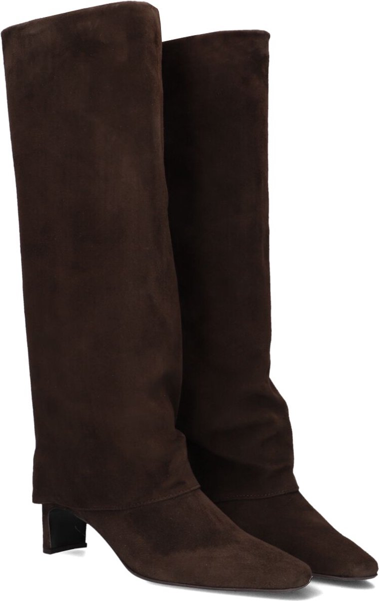LINA LOCCHI Dw104 Laarzen - Suède - Dames - Bruin - Maat 39