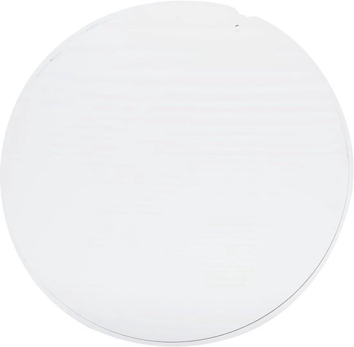 Acryl doorslijpschijf - Ronde schilderschijf - Voor materiaalbewerking - Met ophanggat - Ø 16 cm