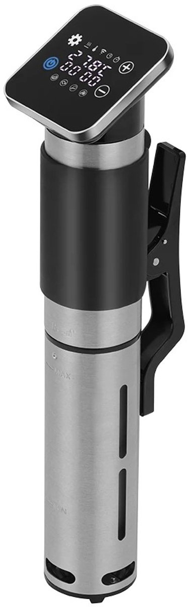 Lamor Sous Vide Machine - Keukenapparaat - Slowcooker - Temperatuurregeling - 330 x 52 mm - 1300 W - Snelle 360° warmtecirculatie
