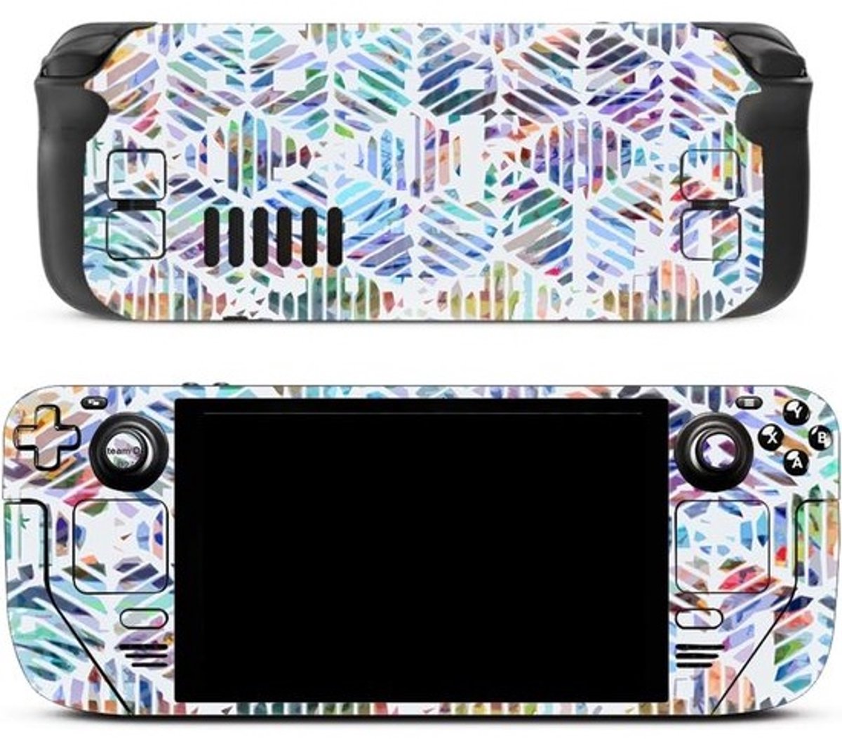 Beschermhoes Draagbaar - Gaming Accessoire - Spel Bescherming - Geometrisch Design - 317 x 139 cm