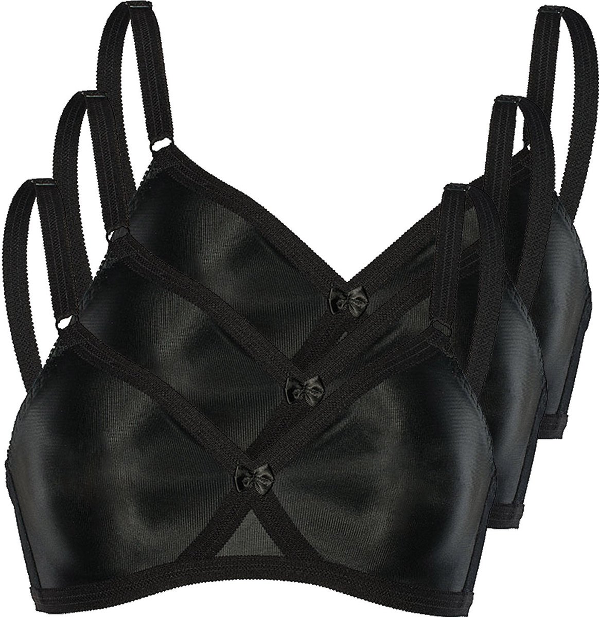 3-pack Zachte bh Functional Bras