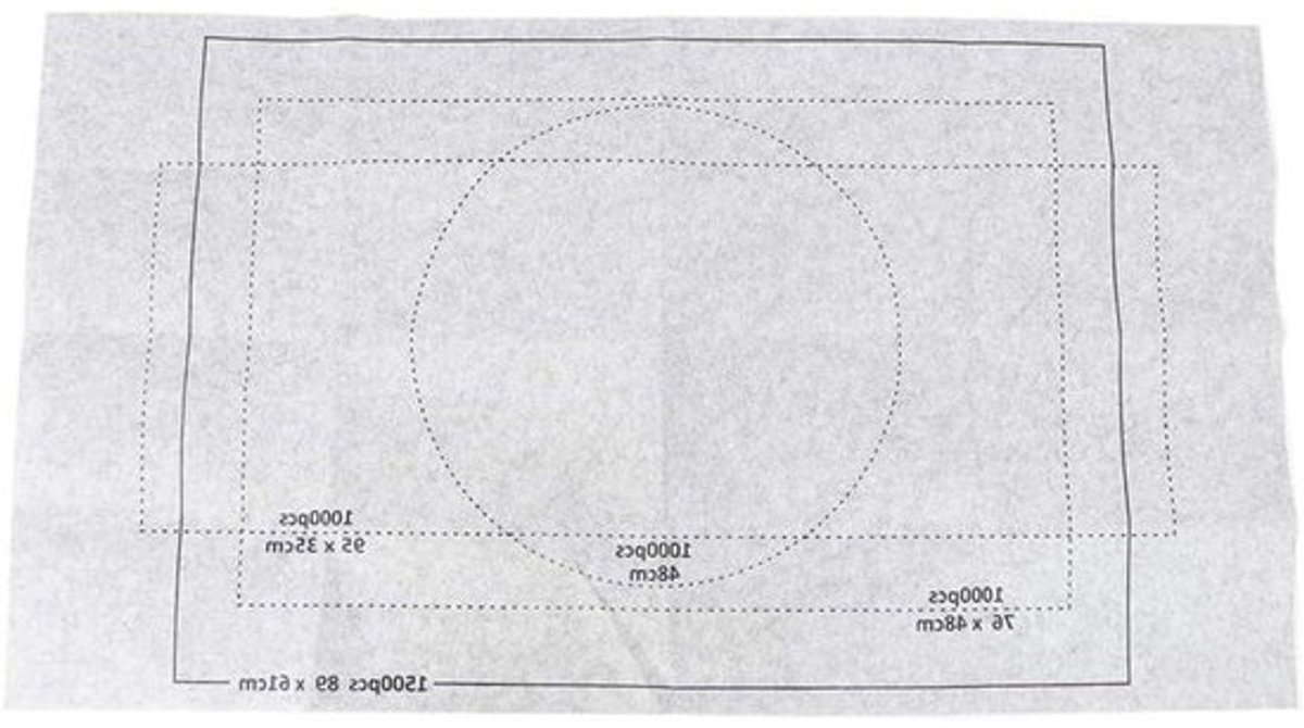 Puzzelmat - Puzzelopslag - Puzzels bewaren - Antislip vilten - 66 x 116 cm - Grijs