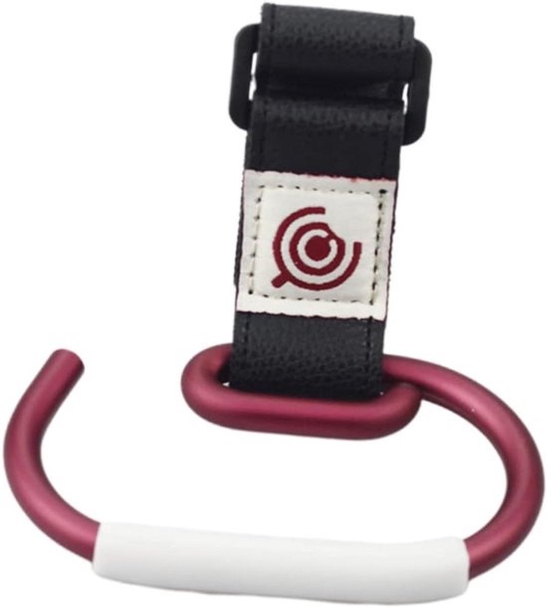Buggy Haak Clips - Kinderwagen Hanger - Winkelen met Baby - Verstelbaar Ontwerp - 9 x 12 cm - Zwart
