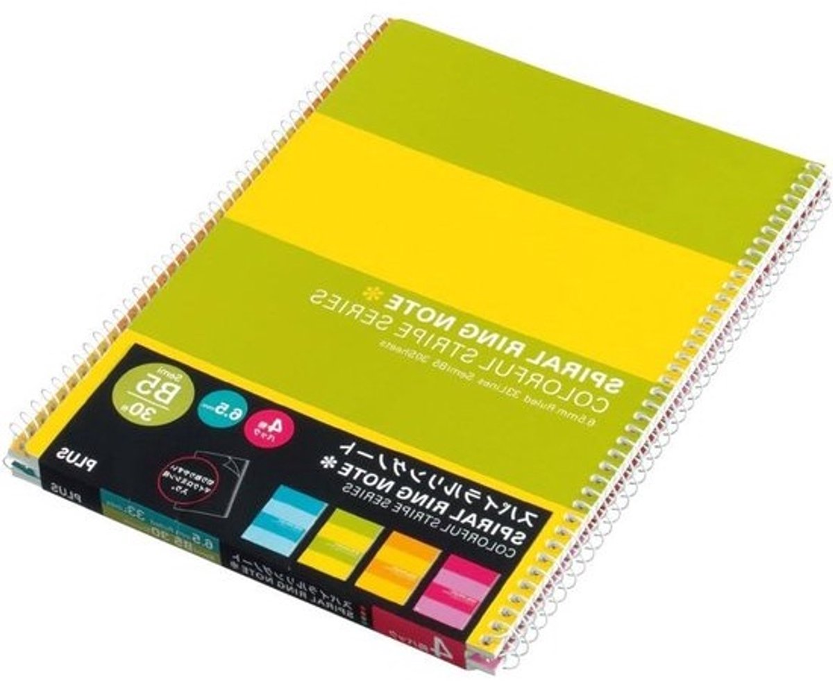 Spiraalring Notebook - Schrift Pakket - Notities Maken - Vier Boeken Set - B5 Formaat - Blauw