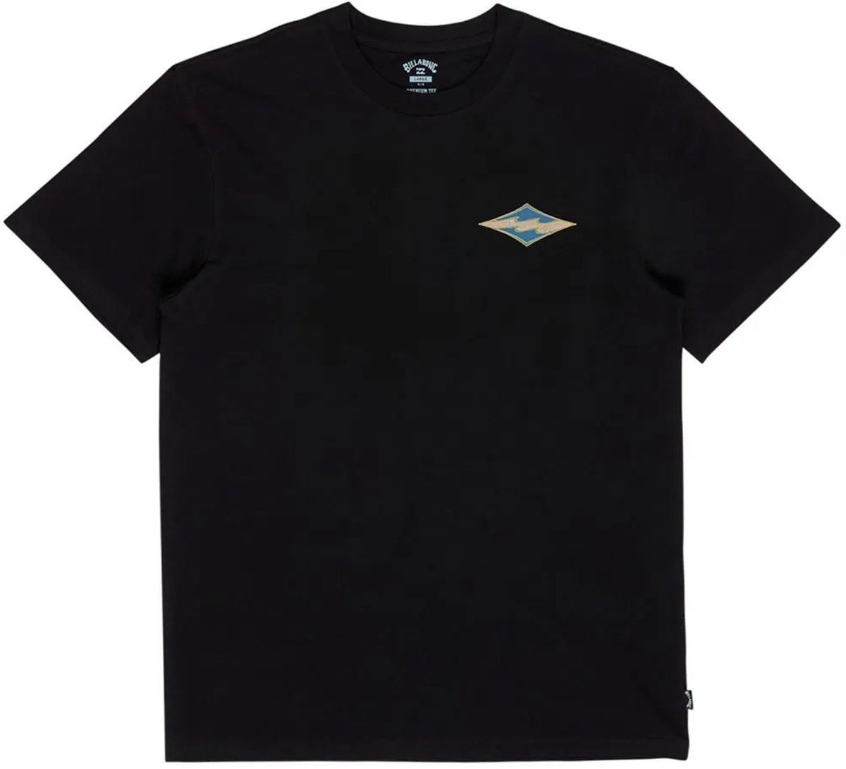 Billabong Crayon Wave T-shirt Met Korte Mouwen XL Man Zwart
