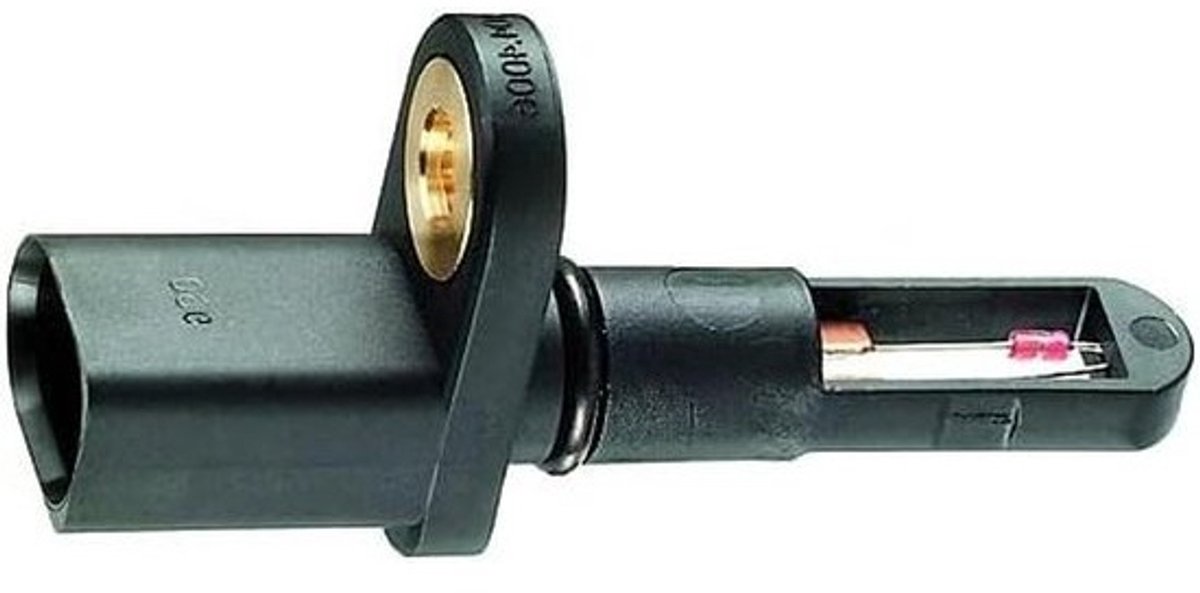 Luchttemperatuursensor - Temperatuursensor Motor - Motorprestaties Optimaliseren - Nauwkeurige Meting - 46 x 40 x 98 mm - Zwart