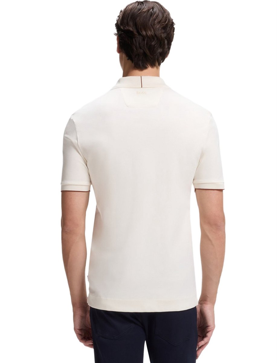 Hugo Boss poloshirt korte mouw beige