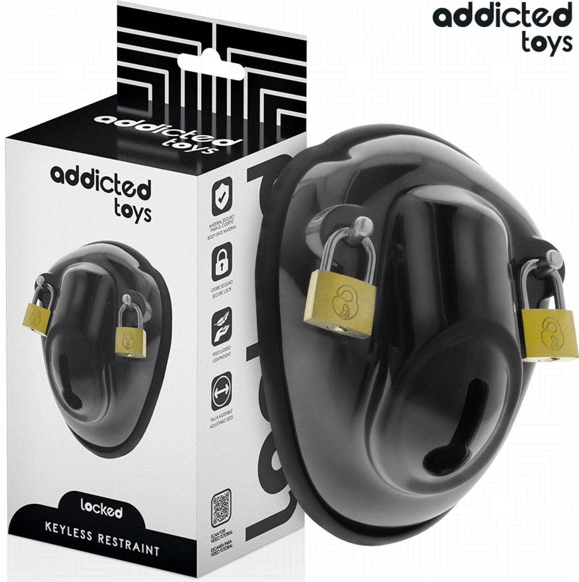 Locked Keyless Penis Cage Shell