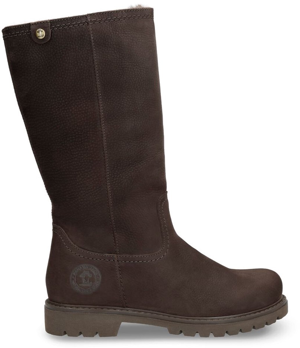 Panama Jack Lange Laarzen Bambina B147 Marron Brown Warm Gevoerd