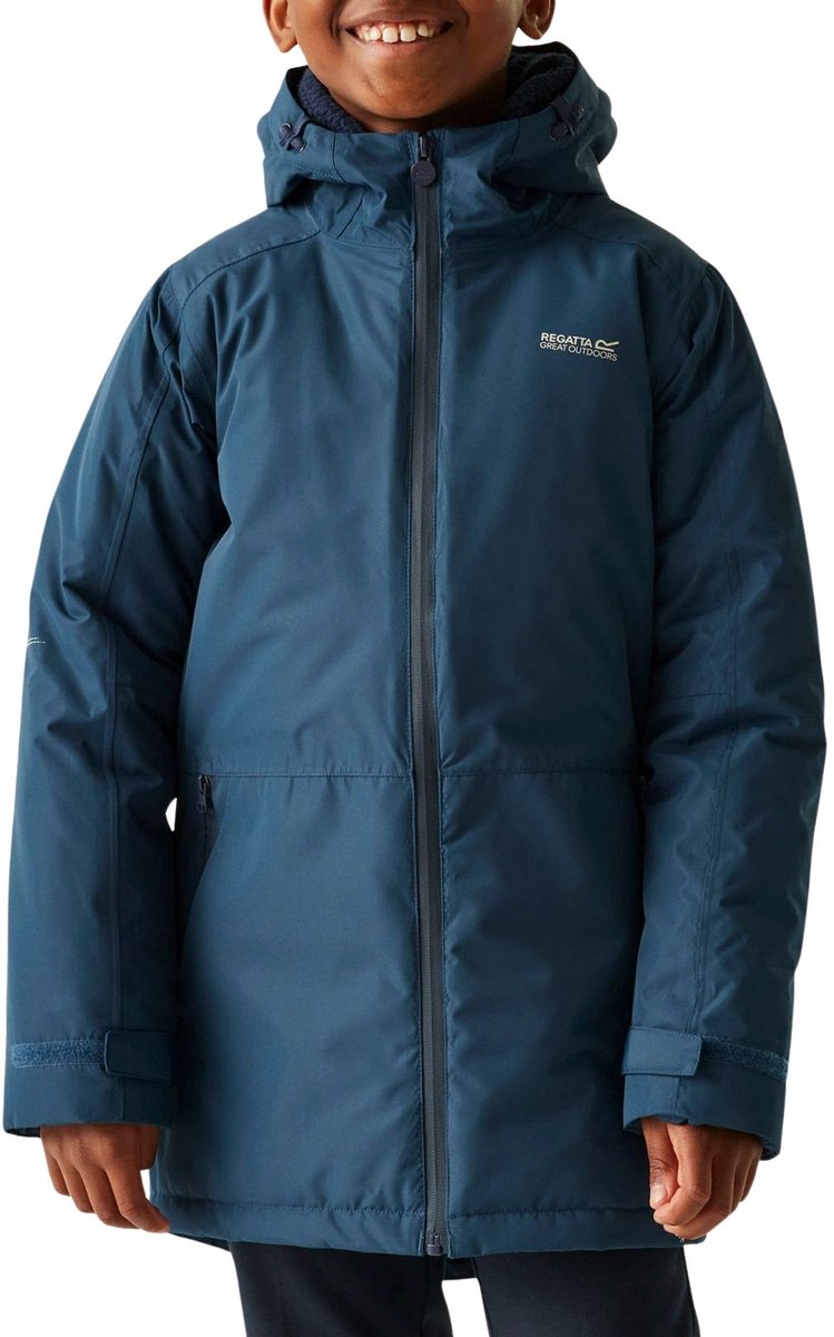 Regatta Farbank II Waterdichte Jas Junior Blauw