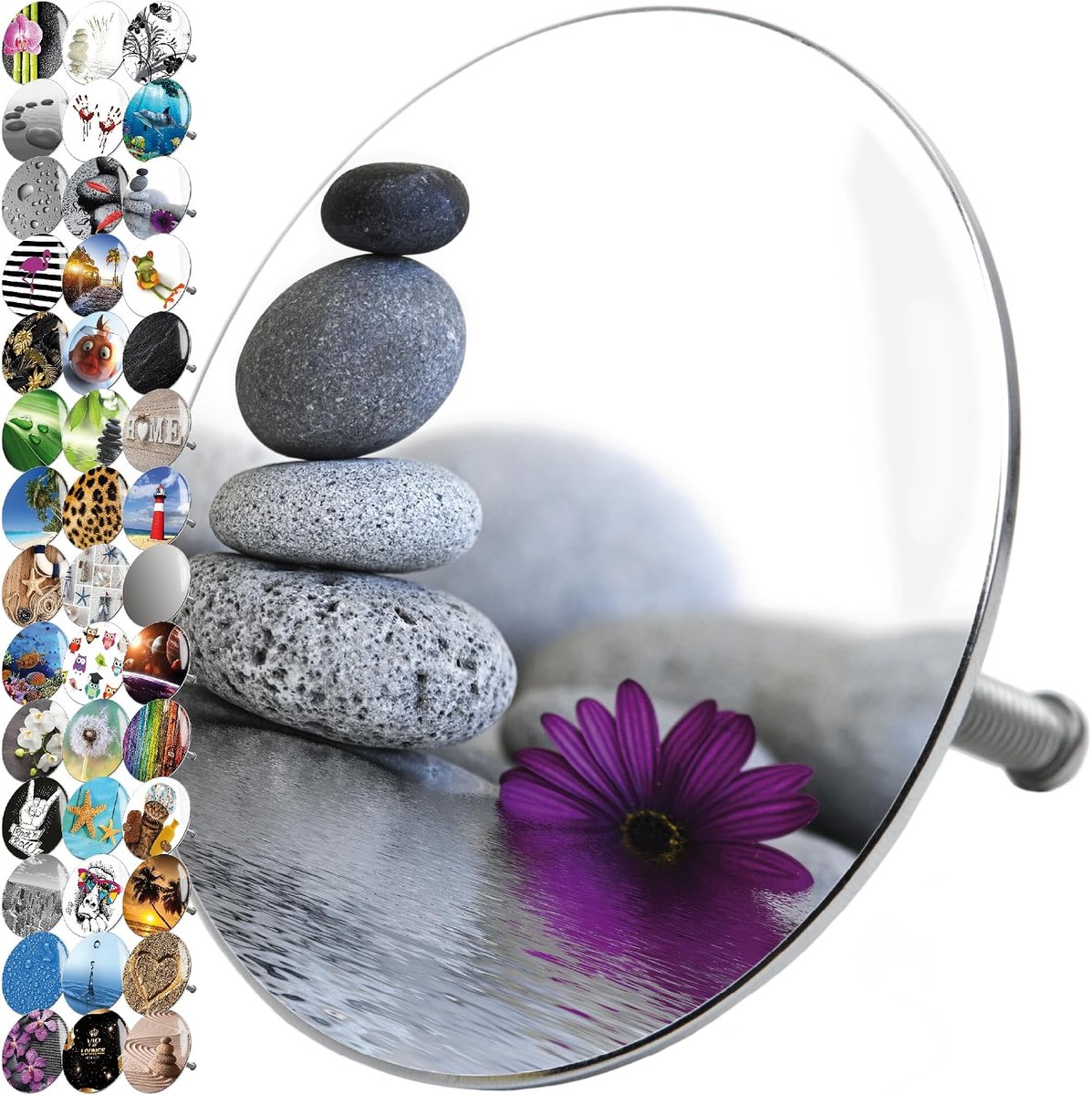 Badkuipstop Energy Stones, vele mooie badstoppen om uit te kiezen, hoogwaardig kwaliteit ✶✶✶✶✶